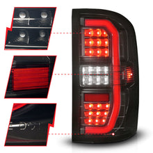 Load image into Gallery viewer, ANZO 14-18 GMC Sierra 1500 Full LED Taillights with Smoke Lens and Black Housing