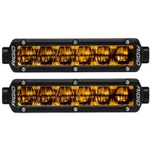 Load image into Gallery viewer, Rigid Industries 6-Inch SR-Series Pro Dot SAE Street Legal Selective Yellow Fog Lights (Pair) - Part #rig906704