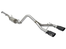 Load image into Gallery viewer, aFe Rebel Series Dual Center Exit Cat-Back Exhaust System for 2007-2017 Jeep Wrangler (V6-3.6L/3.8L)