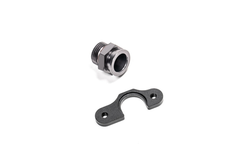 Radium Engineering Ford Sensor Adapter 8AN ORB with 16mm Bore and 41mm Offset for Bosch Fuel Pressure Sensors