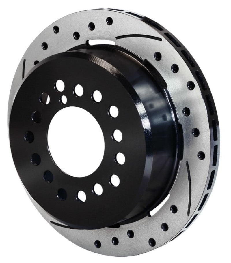 Wilwood SRP Brake Rotor 1.91-inch Offset with Cross-Drill and Slot Pattern for High Performance and Show Driving