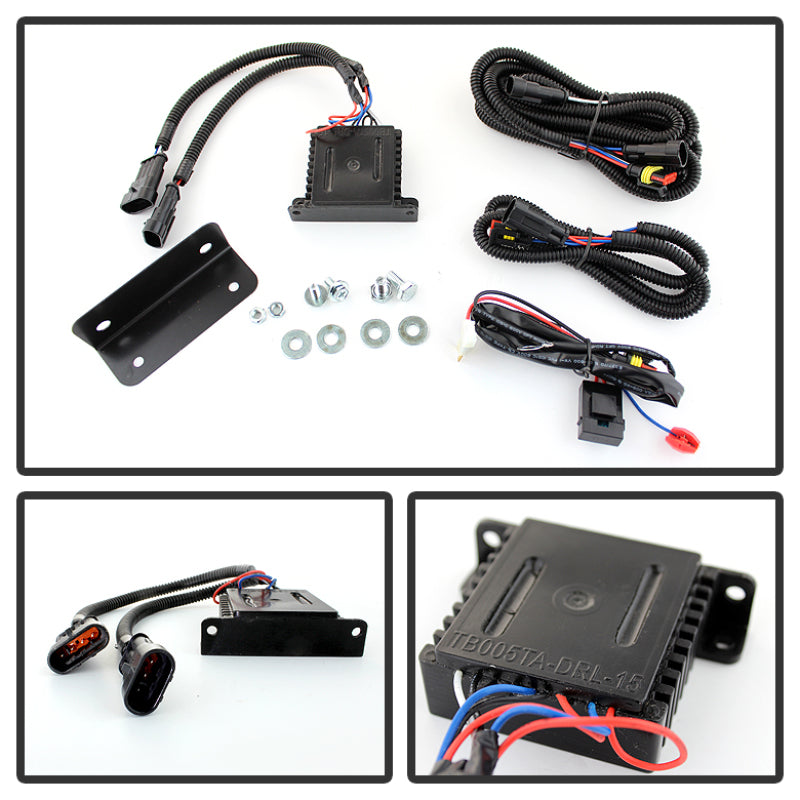 Spyder Toyota Tundra 2010-2013 Daytime LED Running Lights without Switch - Silver