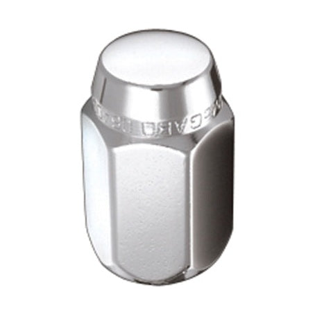 McGard Chrome Cone Seat Lug Nut Set (1/2-20 Thread, 4-Pack) for Steel and Aluminum Wheels