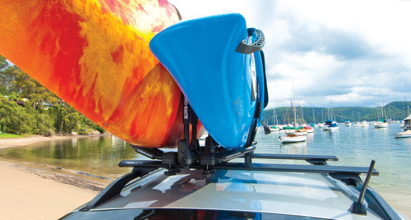 Rhino-Rack Folding J Style Kayak Carrier Extension Pair for S512 Roof Racks