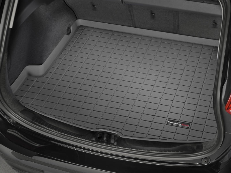 WeatherTech WET401886SK Cargo Liner with Bumper Protector for 2025 Audi A6 and S6 Sportback e-tron, Black