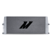 Load image into Gallery viewer, Mishimoto Heavy-Duty 17-Inch Oil Cooler with Same-Side Outlets - Silver