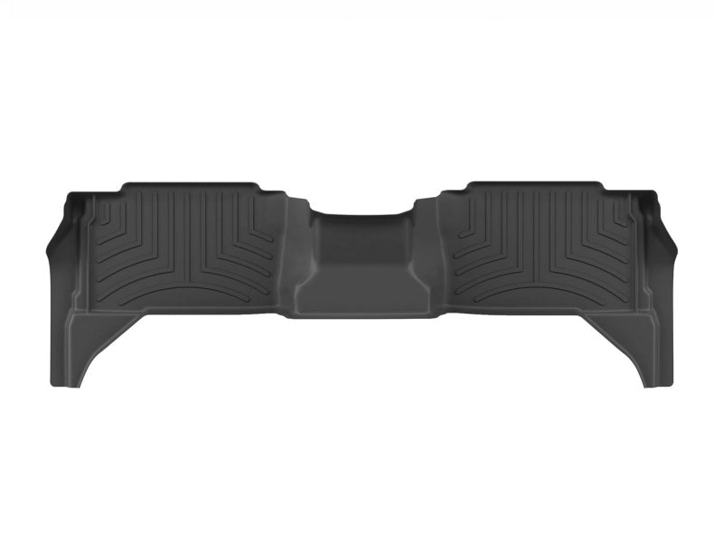 WeatherTech FloorLiner DigitalFit Rear Floor Liner Black for 2024-2025 Toyota Tacoma Hybrid Double Cab, Part Number 4418462