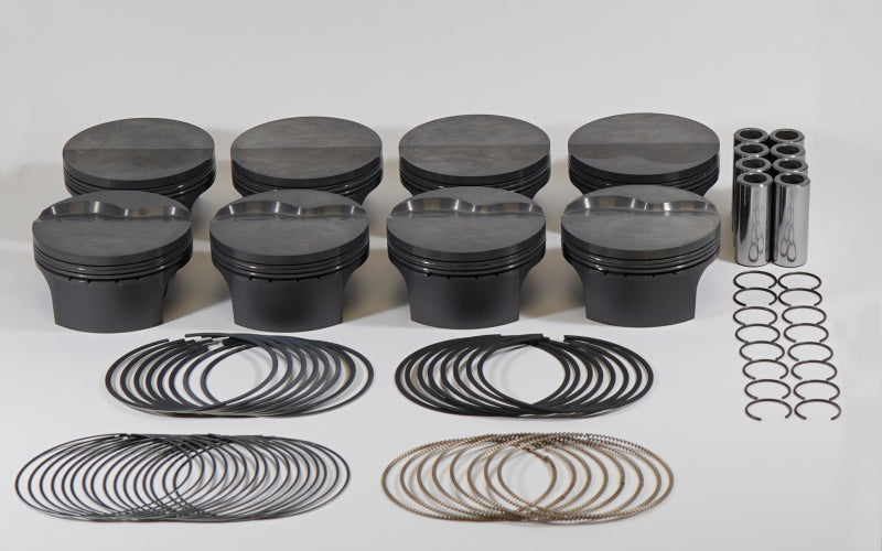 Mahle MS Piston Set for GM LSX 441 CID with 4.125-Inch Bore and 6.125-Inch Rod