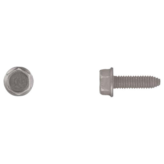 Black Organic Hex Body Bolts 6-1.00 x 20mm 10mm Hex