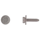 Black Hex Head Body Bolts 6-1.00 x 25mm 17mm O.D.