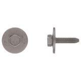 Black Hex Head Body Bolts 6-1.00 x 25mm 24mm O.D.
