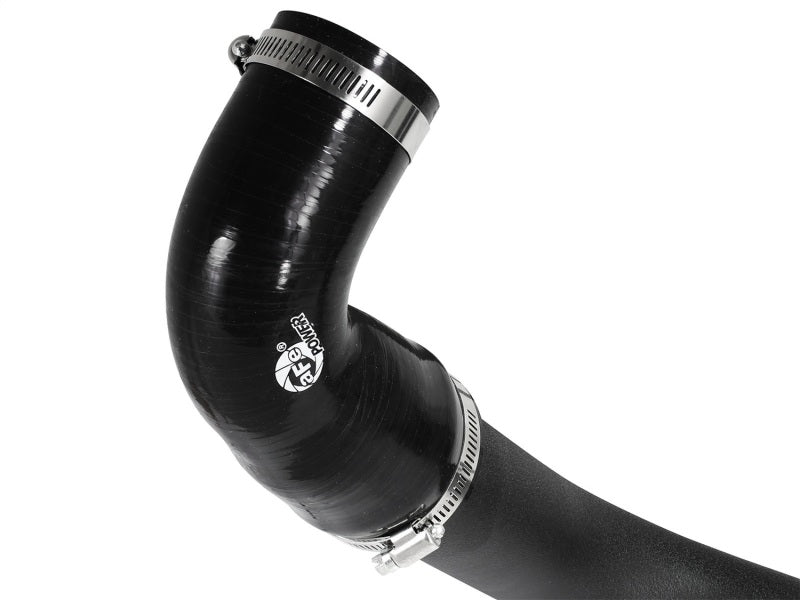 aFe Bladerunner 2.5-Inch Aluminum Hot Charge Pipe for Ford Focus ST 2013-2017 (Black) - Part #AFE46-20188-B