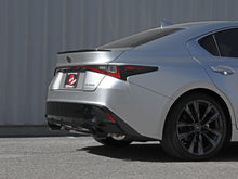 Load image into Gallery viewer, aFe Takeda 14-22 Lexus IS350 V6 2.5-Inch Stainless Steel Axle-Back Exhaust System with Black Tips