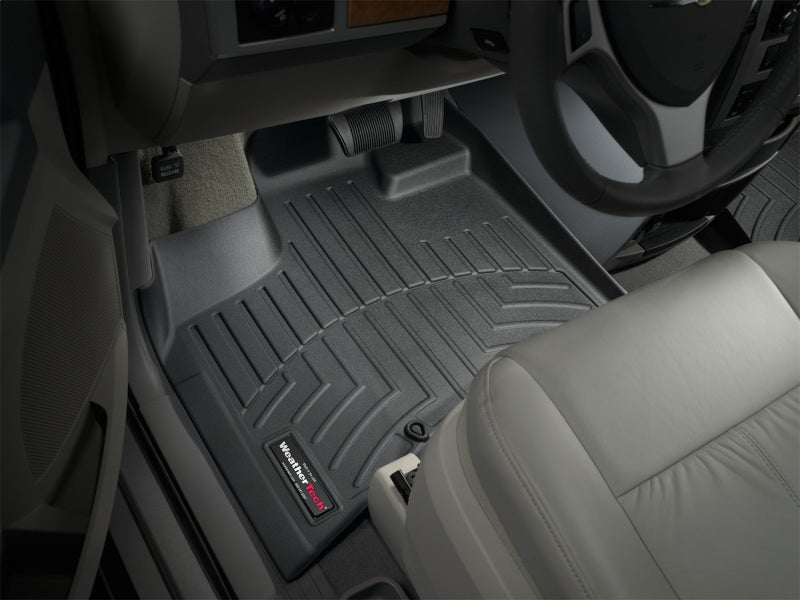 WeatherTech DigitalFit Front FloorLiner for Chrysler Town & Country 2011-2013, Black