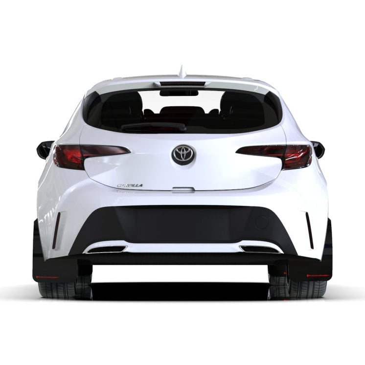 Rally Armor UR Series Mud Flaps for Toyota Corolla 2019-2023 – Durable Polyurethane Design with Grey Logo