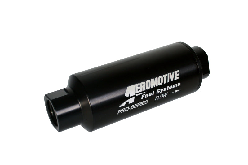 Aeromotive Pro-Series In-Line Fuel Filter - AN-12 - 100 Micron Stainless Steel Element