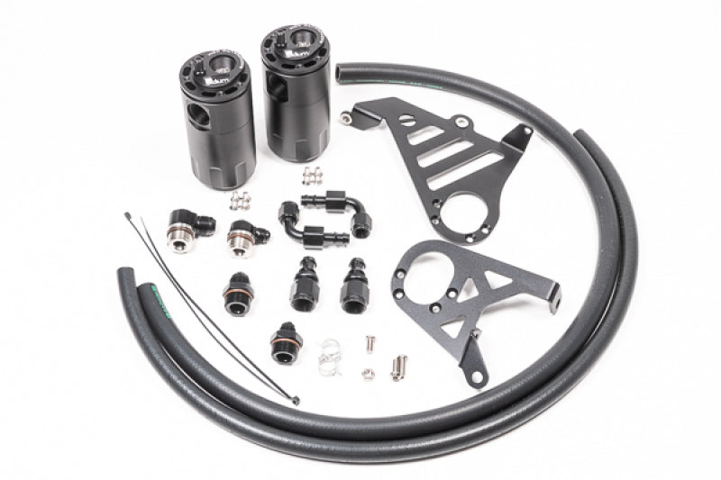 Radium Engineering Dual Catch Can Kit for Ford Focus RS 2016-2018 - Fluid Lock System