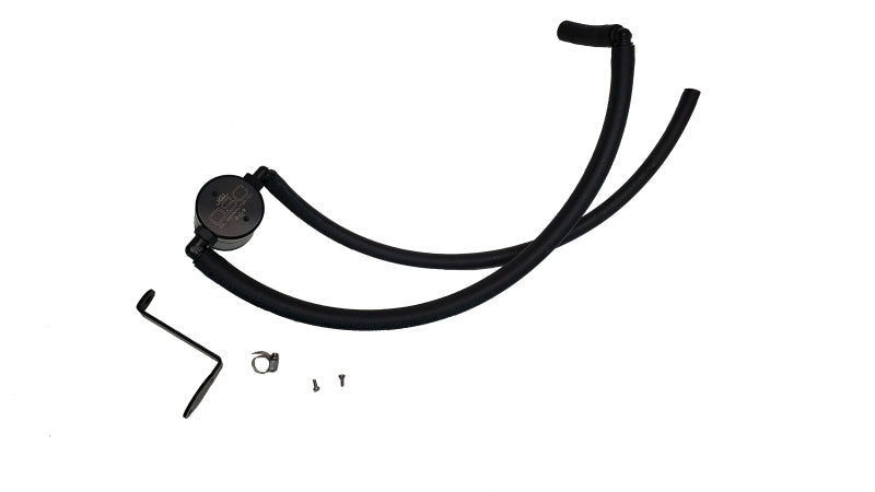 J&L JLT3119P-B Oil Separator 3.0 Passenger Side, Black Anodized for 2022-2026 Hyundai Elantra N 2.0L