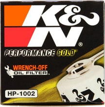 Load image into Gallery viewer, K&amp;N Engineering Part 87-92 Supra Turbo / 93-98 Supra Turbo/Non-Turbo Oil Filter - K&amp;N HP-1002