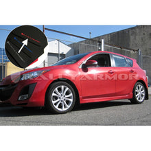 Load image into Gallery viewer, Rally Armor UR Series Mud Flap for Mazda 3 2010-2013 with Red Logo, Black Polyurethane