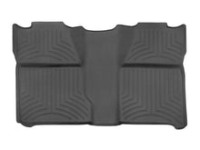 Load image into Gallery viewer, WeatherTech 07-13 Chevrolet Silverado Crew Cab Rear FloorLiner HP - Black