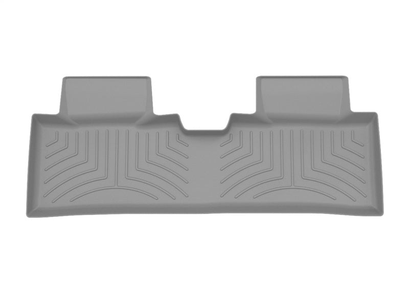 WeatherTech FloorLiner HP Rear Floor Mats, Gray, Part Number WET4618852IM