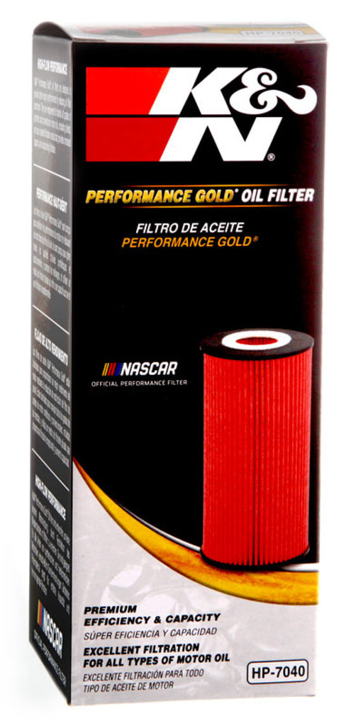 K&N Engineering KNNHP-7040 Cartridge Oil Filter for Mercedes-Benz Vehicles