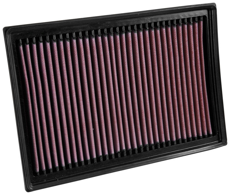 K&N Engineering 33-5039 High-Flow Drop-In Air Filter for Mercedes-Benz AMG GT (2016-2019)