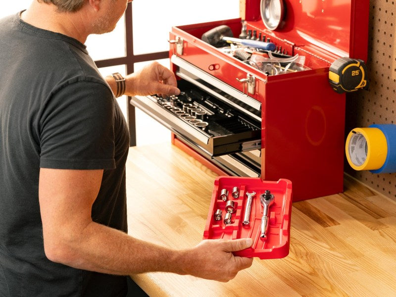 WeatherTech ToolTray 2 Pack in Red * Keep Your Automotive Tools Organized and Within Reach