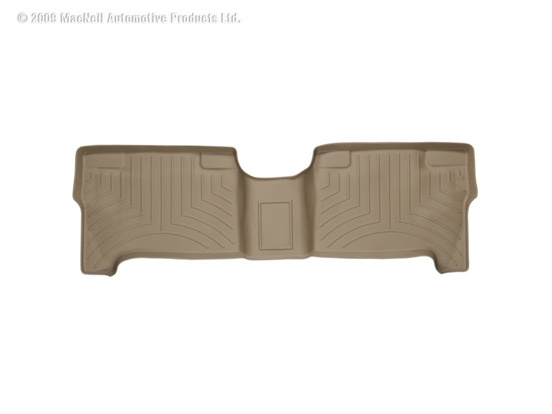 WeatherTech DigitalFit Rear FloorLiner for Toyota Tundra 2004-2006, Tan - Part #wet450302