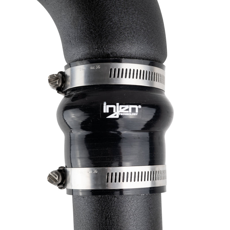 Injen SES1128ICP Wrinkle Black Cold Side Intercooler Pipe for BMW 2012-2018