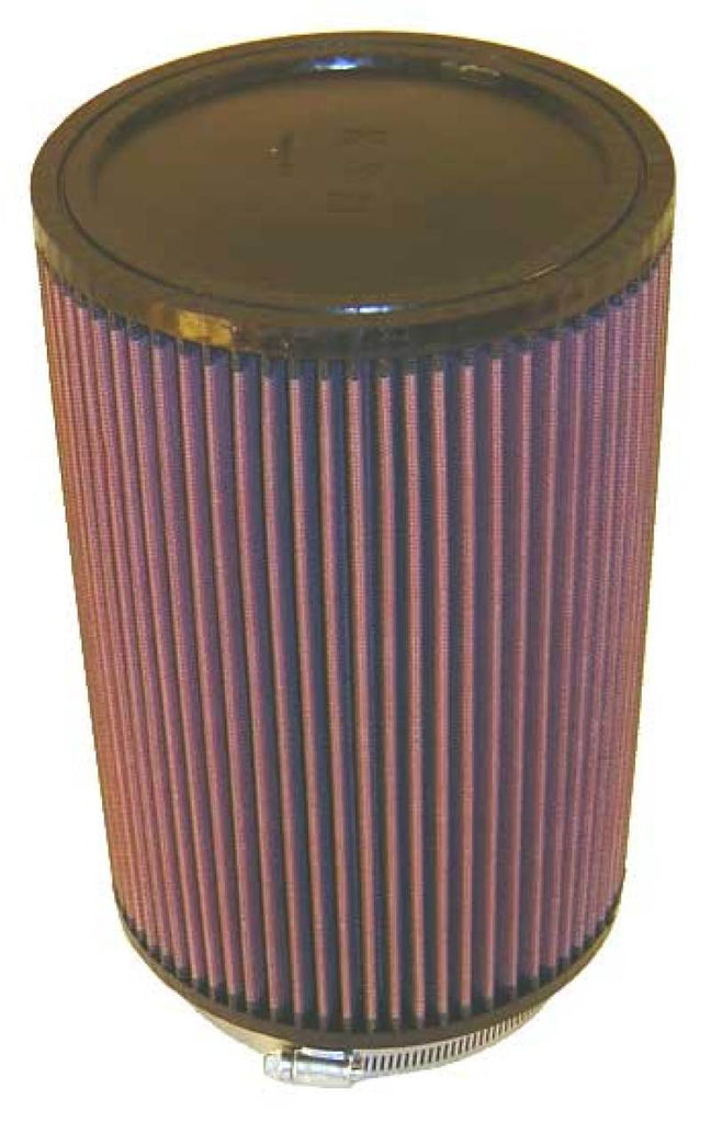 K&N Engineering Universal Rubber Air Filter with 5-inch Flange, 6.5-inch Outer Diameter, and 10-inch Height