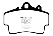 Load image into Gallery viewer, EBC Redstuff Ceramic Low Dust Front Brake Pads for Porsche Boxster and Cayman * Part Number D737