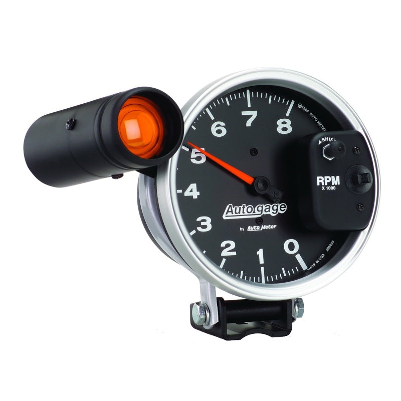 AutoMeter 5 Inch 8000 RPM Monster Shift Lite Pedestal Tachometer