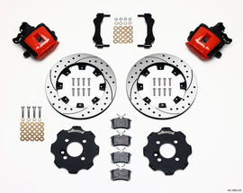 Wilwood Combination Parking Brake Rear Kit for 2007-2010 Mini Cooper with 11.75-Inch Drilled Rotors