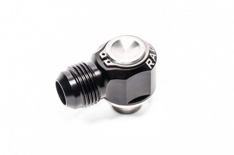 Radium Engineering RB25DET 10AN Male Press-In Valve Cover Fitting for Nissan Intake & Exhaust