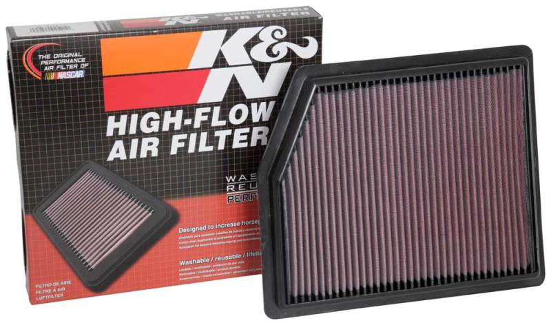 K&N Replacement Air Filter for Acura NSX V6-3.0L (1991-1996) * High-Flow Washable Reusable Performance Filter