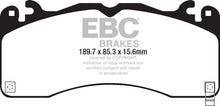 Load image into Gallery viewer, EBC Yellowstuff Front Brake Pads for 2015-2016 Ford Mustang 5.0 * Street and Track Performance