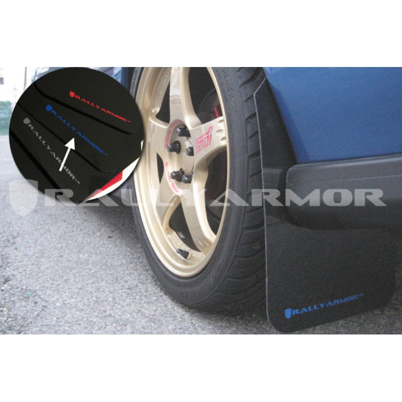 Rally Armor UR Series Black Mud Flaps for Subaru Impreza 1993-2001 – Premium Polyurethane Protection