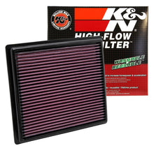 Load image into Gallery viewer, K&amp;N Engineering Part No. KN-2443 High-Flow Air Filter for 2011-2012 Toyota Sienna and Lexus RX350 3.5L V6