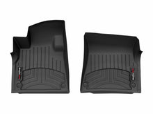 Load image into Gallery viewer, WeatherTech WET4419581 FloorLiner DigitalFit Front Floor Liners, Black for 2025 Rivian R1S and R1T