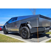 Load image into Gallery viewer, Rally Armor UR Mud Flaps for Tesla Cybertruck – Black with Metallic Logo