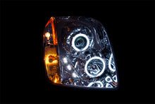 Load image into Gallery viewer, ANZO 2007-2014 GMC Yukon Projector Headlights with Halo - Chrome Housing and CCFL Rings