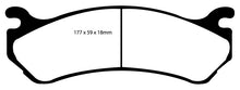 Load image into Gallery viewer, EBC Yellowstuff Brake Pads Part Number EBCDP41304R for GMC Yukon XL 1500 and Cadillac Escalade