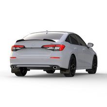 Load image into Gallery viewer, Rally Armor UR Series Mud Flaps for 2022-2023 Honda Civic – Black with White Logo, Part Number RALMF90-UR-BLK/WH