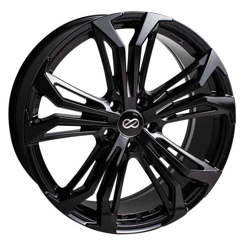Enkei Vortex 5 Wheel 18x8 Inch, 40mm Offset, 5x110 Bolt Pattern, Black Finish