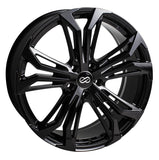 Enkei Vortex 5 Wheel 17x7.5 inches with 40mm Offset - Black Finish, 5x114.3mm Bolt Pattern