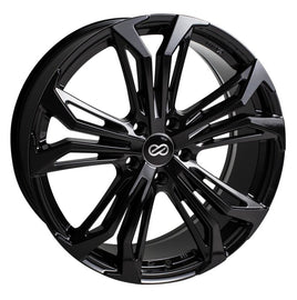 Enkei Vortex 5 Wheel 18x8 Inch, 40mm Offset, 5x110 Bolt Pattern, Black Finish