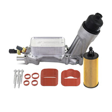 Load image into Gallery viewer, Mishimoto 12-18 Jeep Wrangler JK Aluminum Oil Filter Housing Kit for 3.6L/3.2L Pentastar Engines