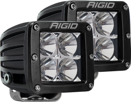 Rigid Industries Dually Flood Set of 2 - Compact LED Pod Lights with Enhanced Brightness